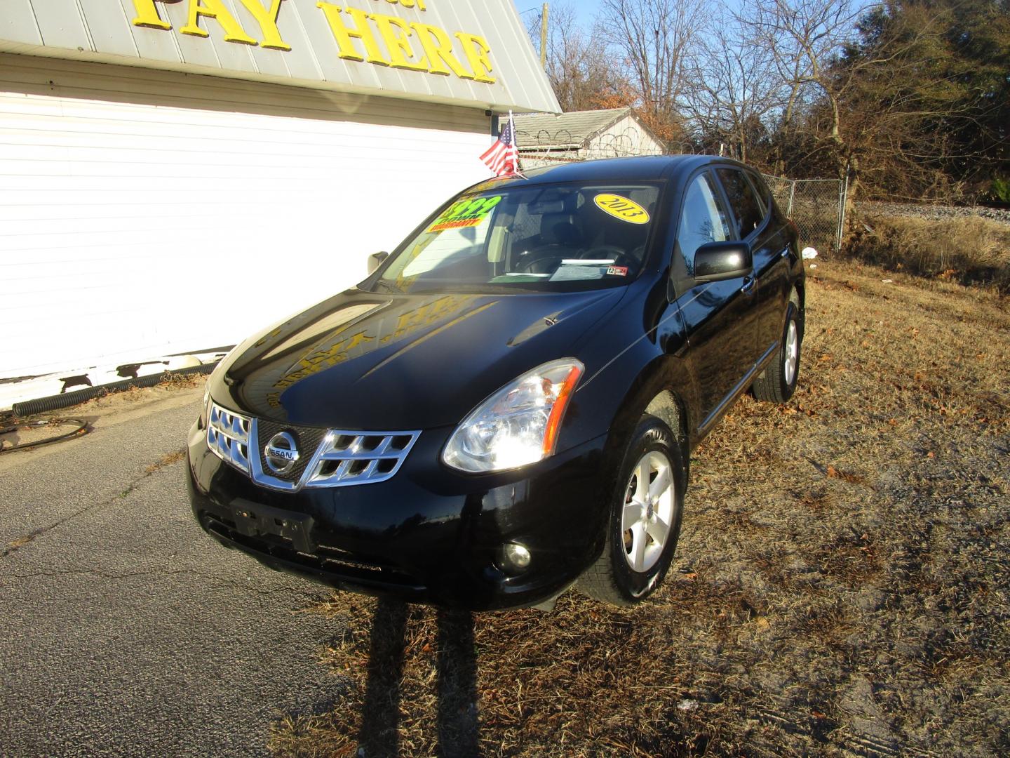 2013 Black Nissan Rogue (JN8AS5MV4DW) , located at 2553 Airline Blvd, Portsmouth, VA, 23701, (757) 488-8331, 36.813889, -76.357597 - Down Payment: $999 Weekly Payment: $100 APR: 23.9% Repayment Terms: 42 Months ***CALL ELIZABETH SMITH - DIRECTOR OF MARKETING @ 757-488-8331 TO SCHEDULE YOUR APPOINTMENT TODAY AND GET PRE-APPROVED RIGHT OVER THE PHONE*** - Photo#1